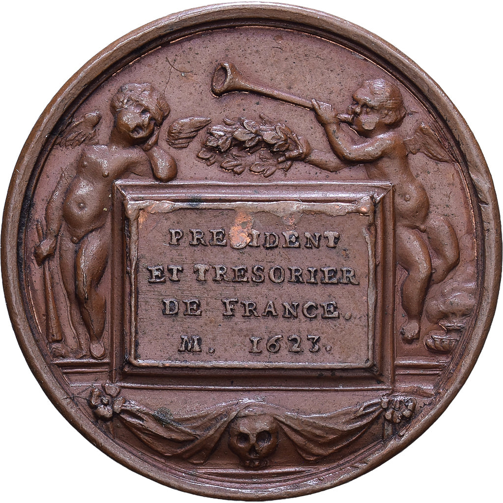 Frankreich, betaalpenning, Scevole de Sainte-Marthe, Kupfer, Dassier, Les Hommes