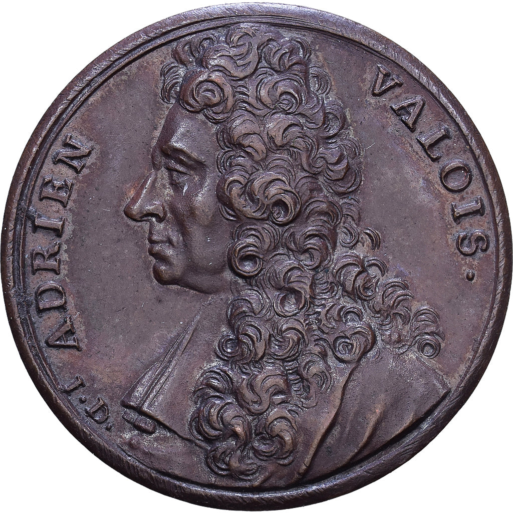 France, Token, Adrien Valois, Copper, Dassier, Les Hommes illustres, AU(55-58)