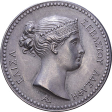France, Medal, Élisa Bonaparte, Way of Lucca to Pisa, Silver, AU(55-58)