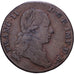 Austrian Netherlands, Franz II, 2 Liards, 1793, Brussels, Copper, VF(20-25)