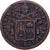 Papal States, Gregory XVI, Mezzo (1/2) Baiocco, 1836, Bologna, Copper
