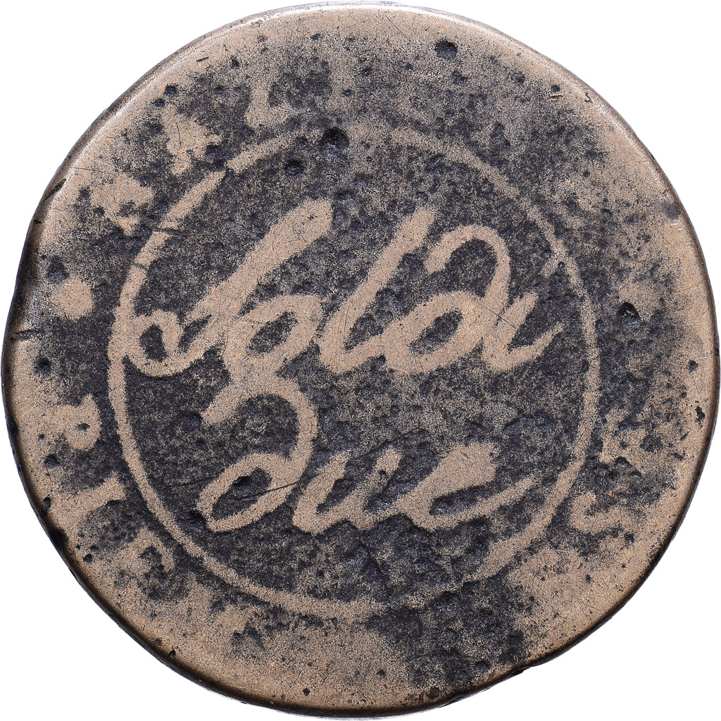 Subalpine Republic, 2 Soldi, 1800-1801, Torino, Bronze, SGE+
