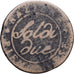 Subalpine Republic, 2 Soldi, 1800-1801, Torino, Bronze, SGE+