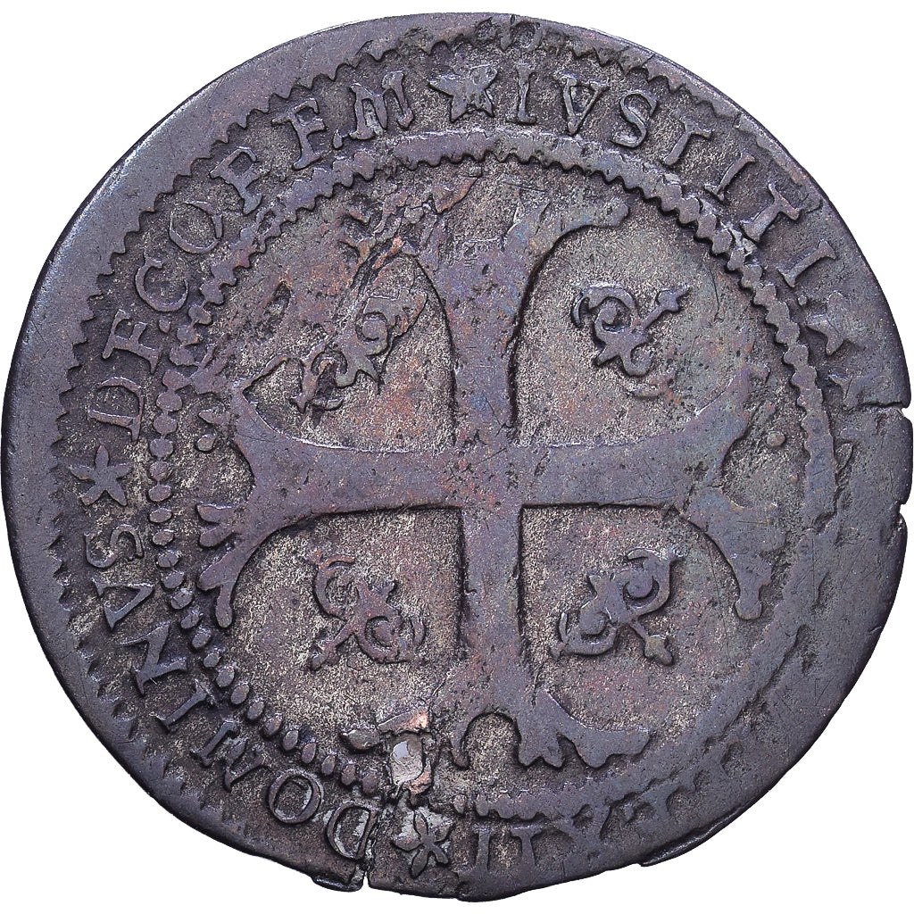 Obwalden, 1/2 Batzen, 1726, Obwald, Bilon, VF(20-25), KM:15