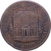 Canadá, 1/2 Penny, 1844, Soho Mint, Cobre, BC+, KM:Tn18