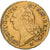 França, Louis XVI, Double Louis d'or à la tête nue, 1786, Bordeaux, Dourado