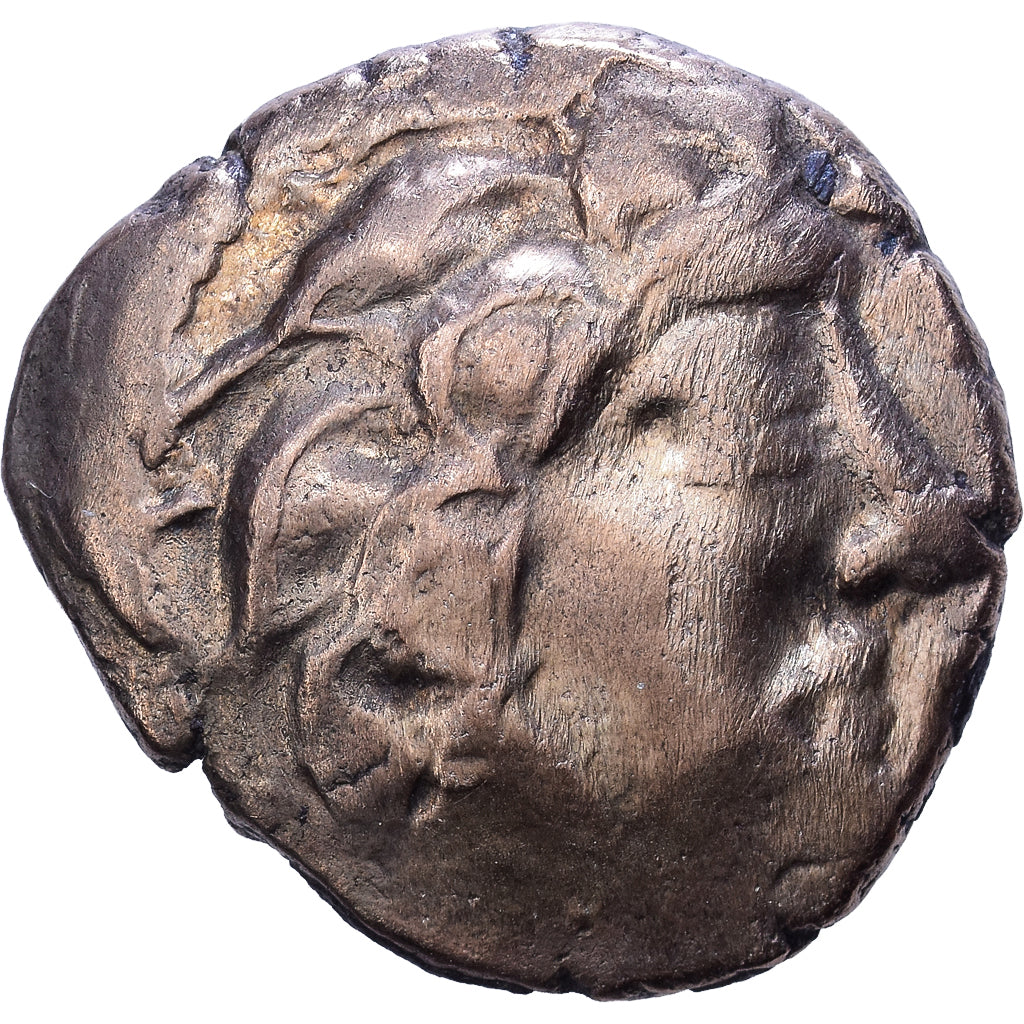 Gaul, Pictones, Statère à la main, 120-80 BC, Elektrum, VF(20-25)