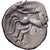 Gaul, Pictones, Statère à la main, 120-80 BC, Eletro, VF(20-25)