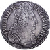 France, Louis XIV, Ecu aux 3 couronnes, 1709, La Rochelle, Silver, EF(40-45)
