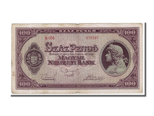 Banknote, Hungary, 100 Pengö, 1945, 1945-04-05, VF(30-35)