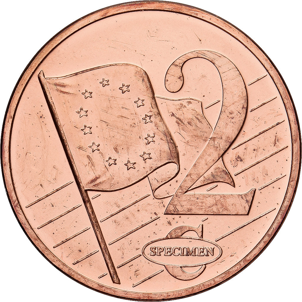 Latvia, Medal, 2 C, Essai Trial, 2003, MS(65-70), Copper