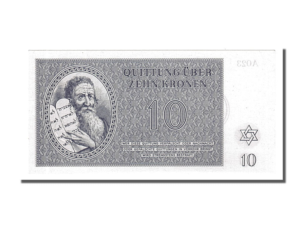 Banknote, Czechoslovakia, 10 Kronen, 1943, UNC(65-70)