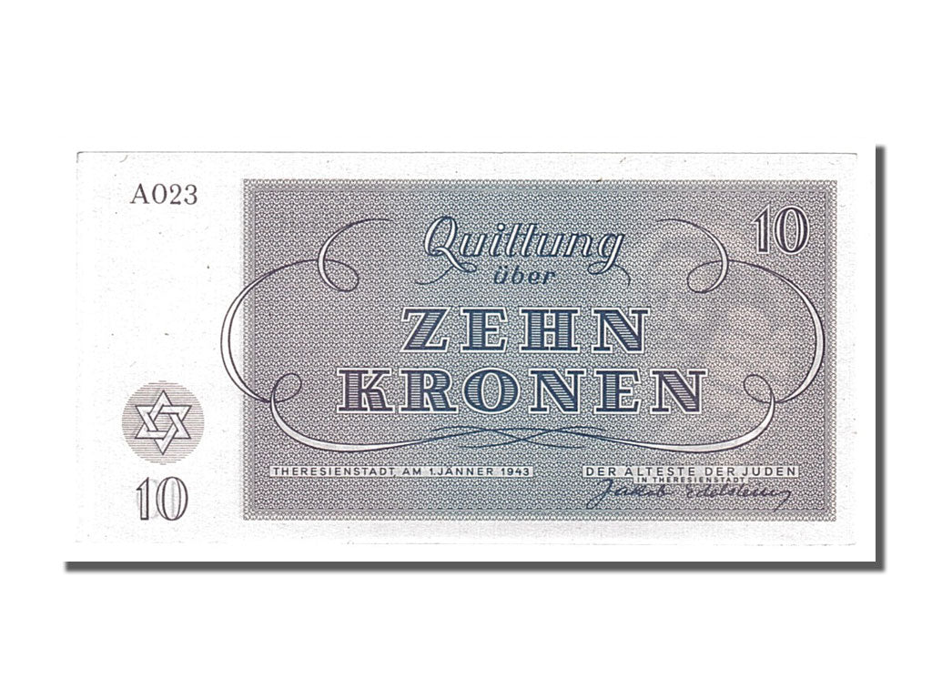 Banknote, Czechoslovakia, 10 Kronen, 1943, UNC(65-70)