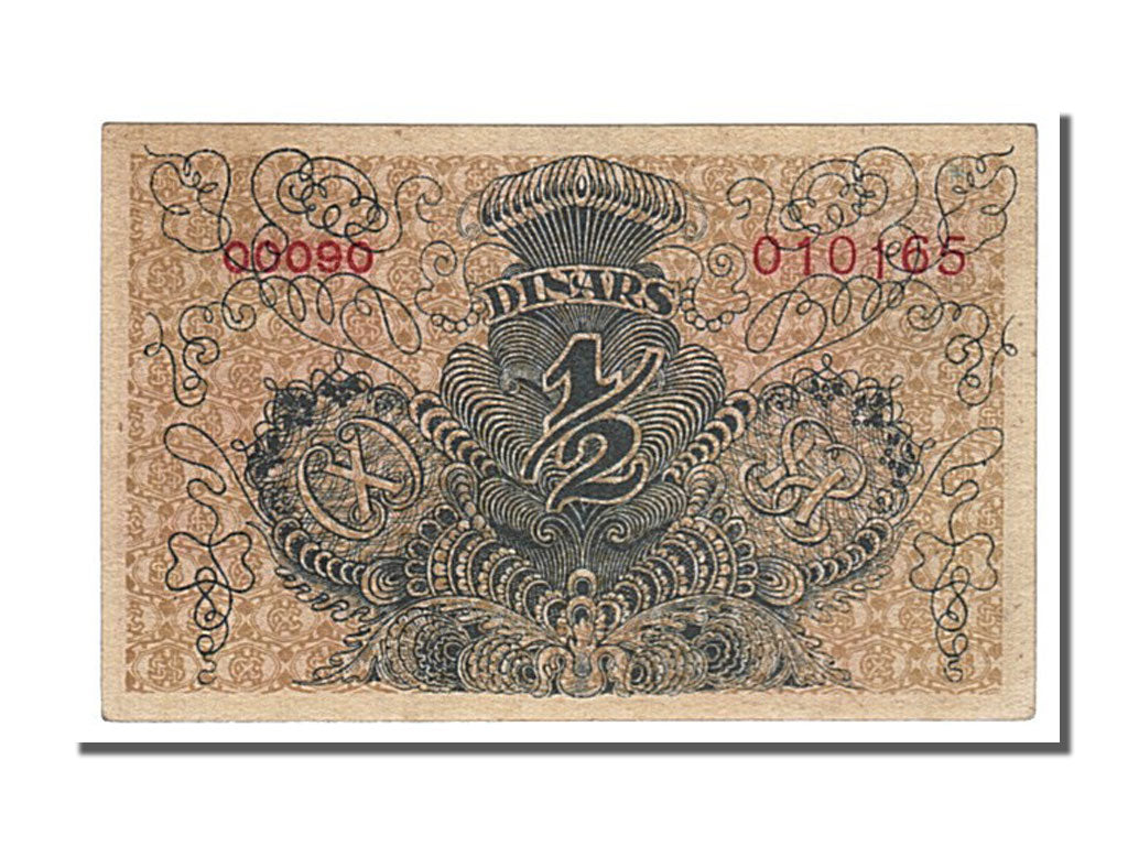 Banknote, Yugoslavia, 1/2 Dinara, 1919, 1919-02-01, UNC(60-62)