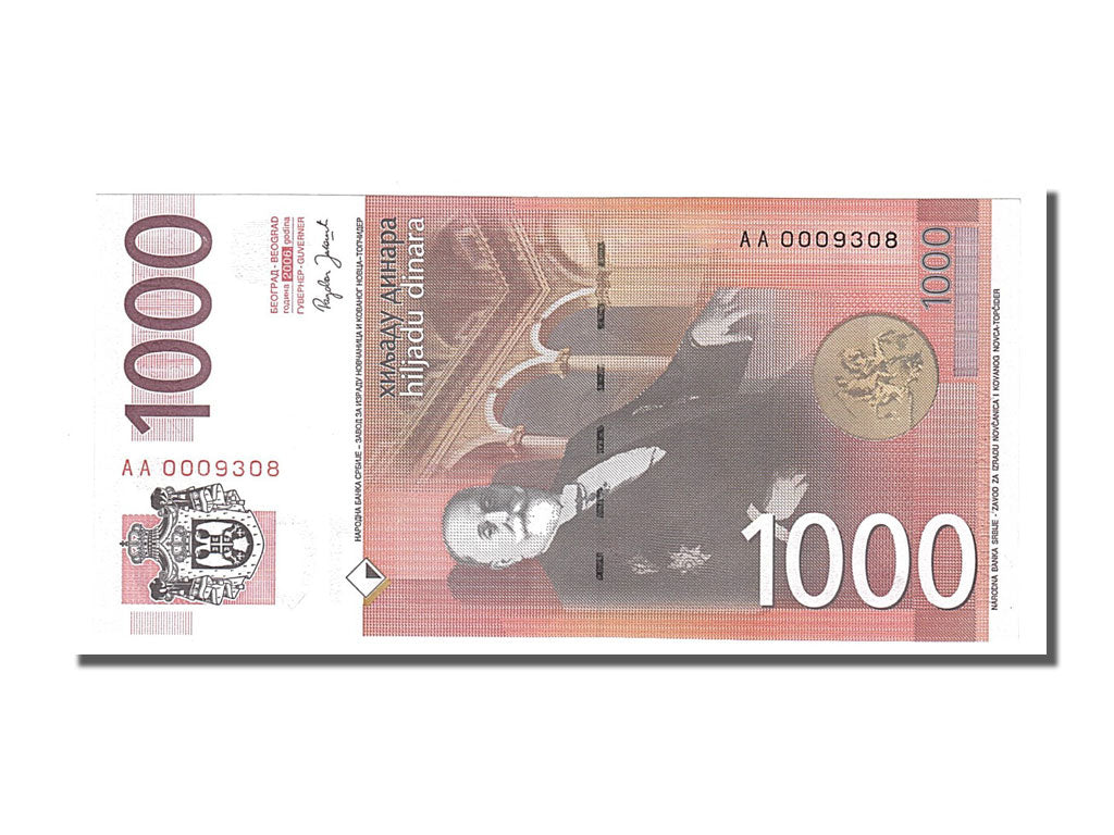 Banconote, Serbia, 1000 Dinara, 2006, FDS