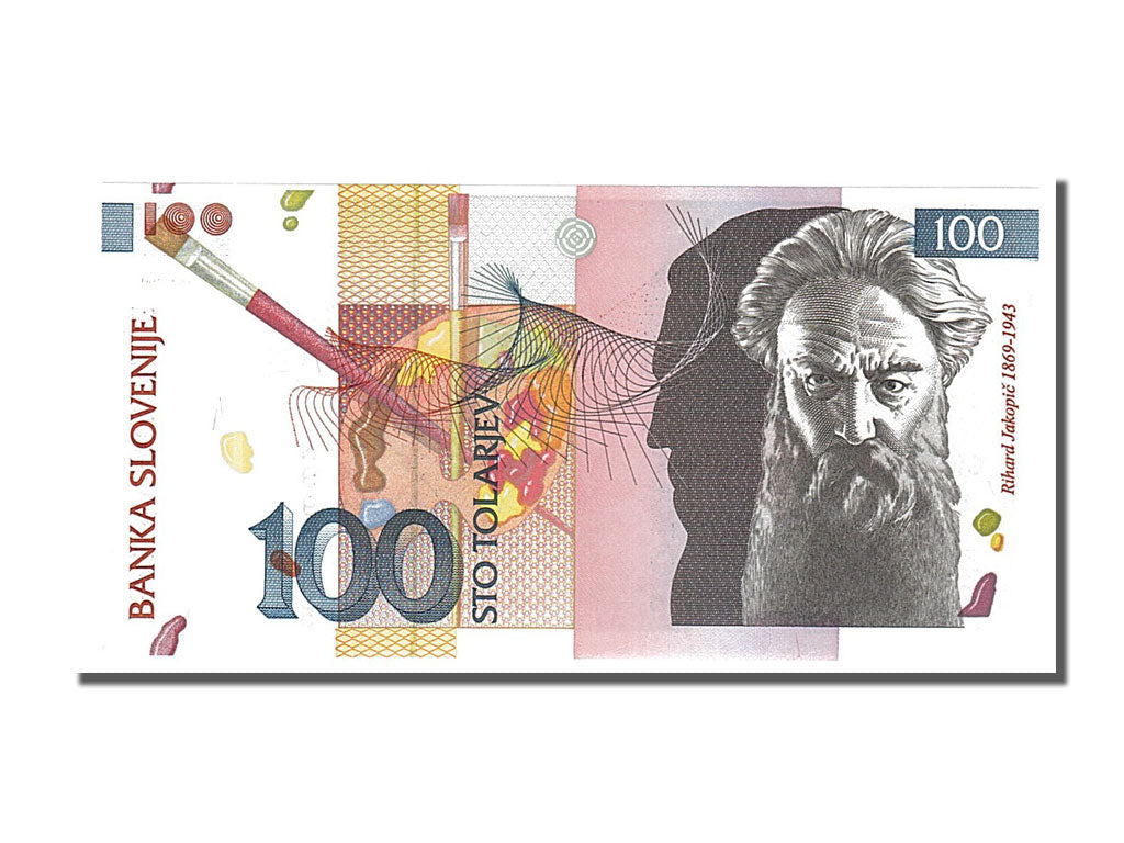Banknote, Slovenia, 100 Tolarjev, 2003, UNC(65-70)