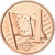 Monaco, Medal, 1 C, Essai Trial, 2005, MS(65-70), Copper