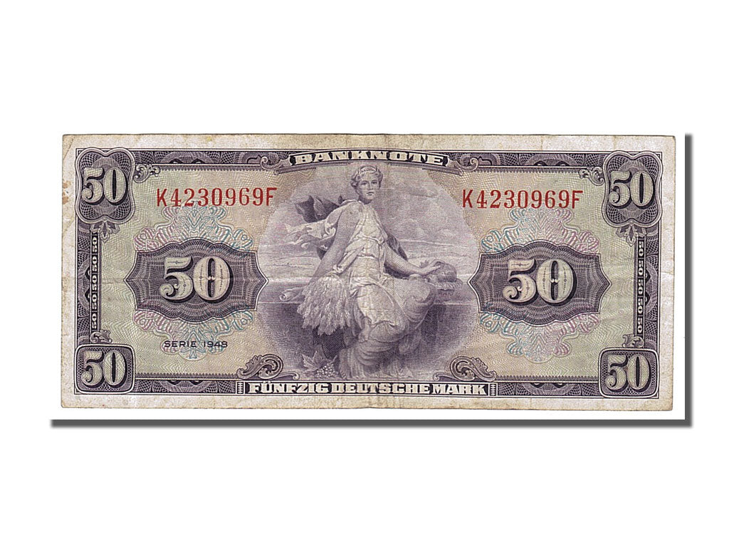 GERMANY - FEDERAL REPUBLIC, 50 Deutsche Mark, VF 25, PMG