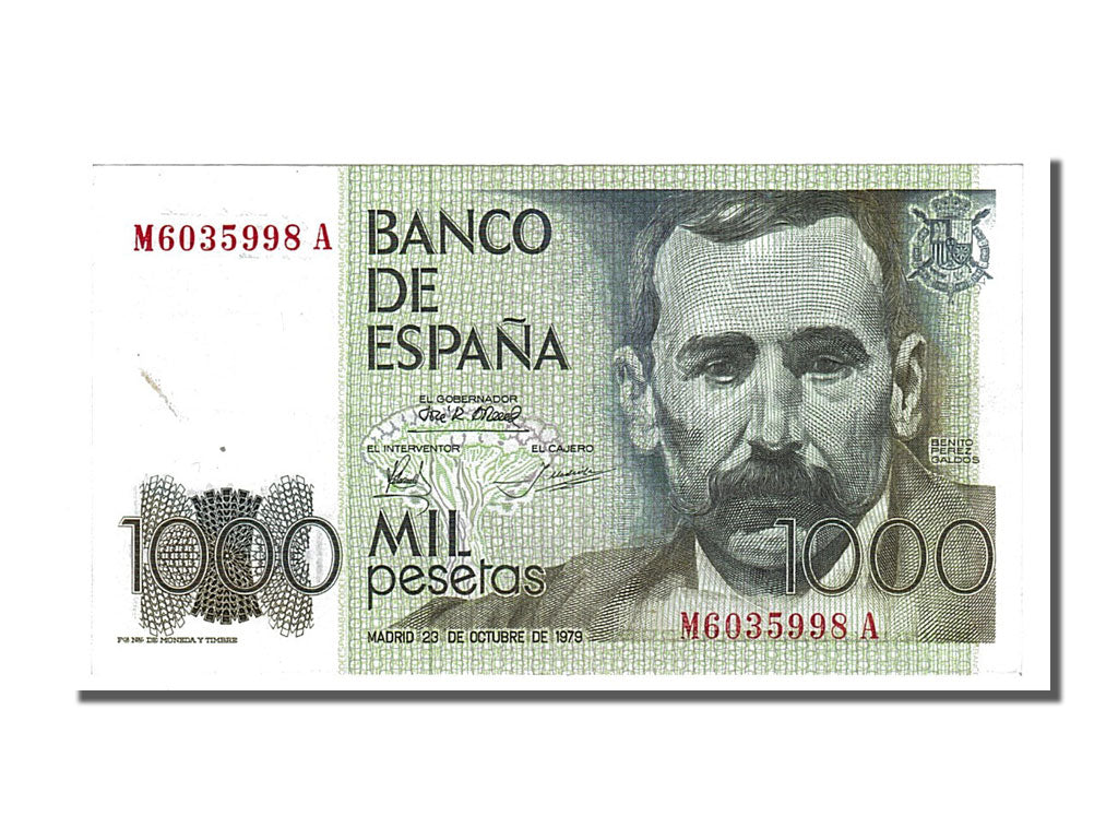 Banknot, Hiszpania, 1000 Pesetas, 1979, 1979-10-23, AU(55-58)