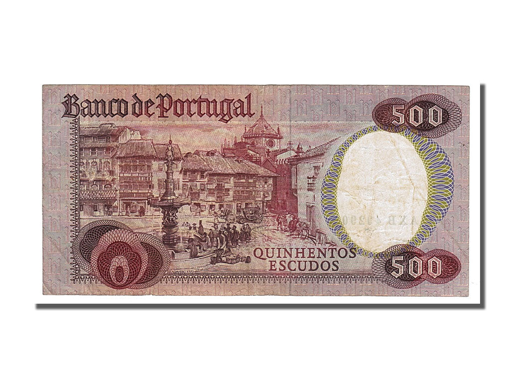 Banknote, Portugal, 500 Escudos, 1979, 1979-10-04, EF(40-45)