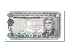 Banknote, Turkmenistan, 20 Manat, 1995, UNC(65-70)
