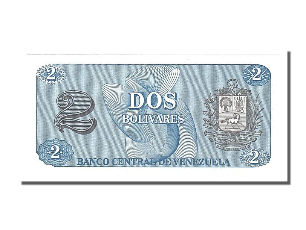 Banknote, Venezuela, 2 Bolivares, 1989, 1989-10-05, UNC(65-70)