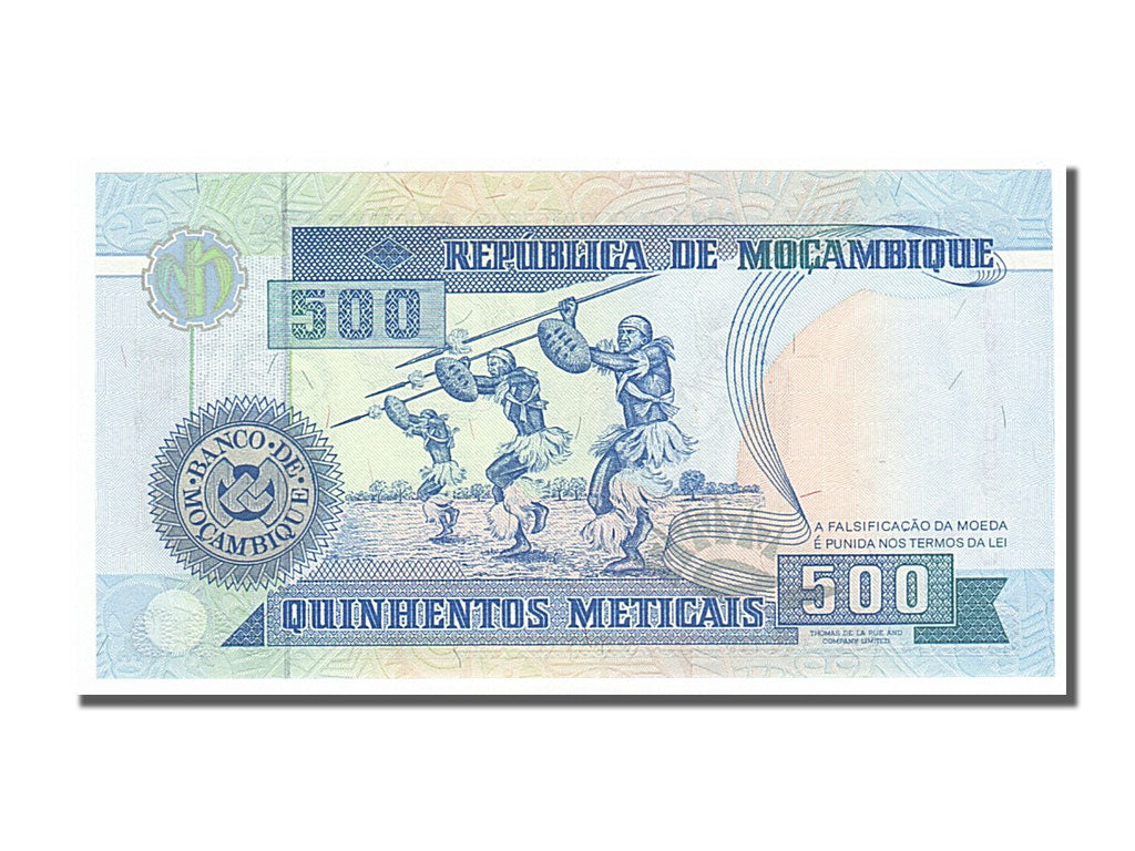 Billete, 500 Meticais, 1991, Mozambique, 1991-06-16, UNC