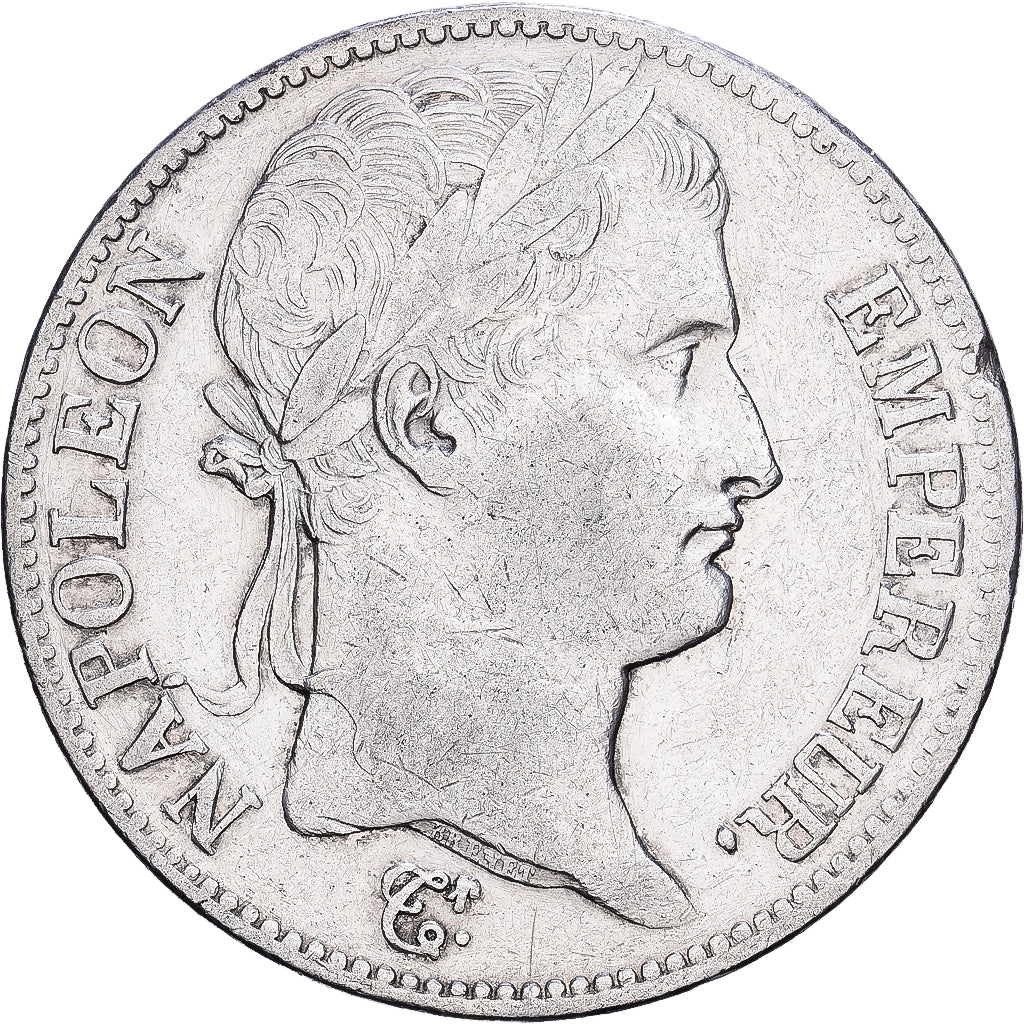 Francia, 5 Francs, Napoléon I, 1810, Paris, Argento, BB, KM:694.1