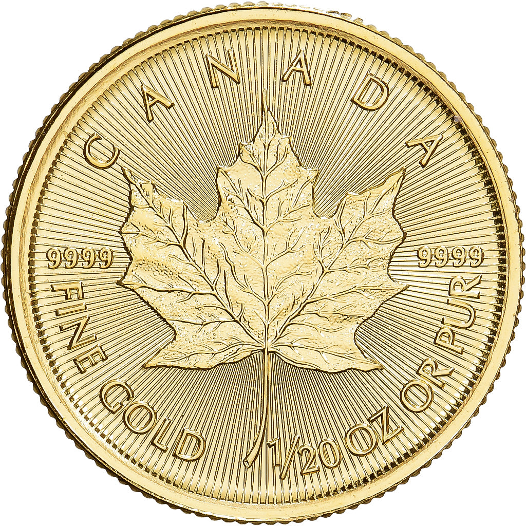 Canada, 1/20 Oz, Maple Leaf, 2025, Or, FDC
