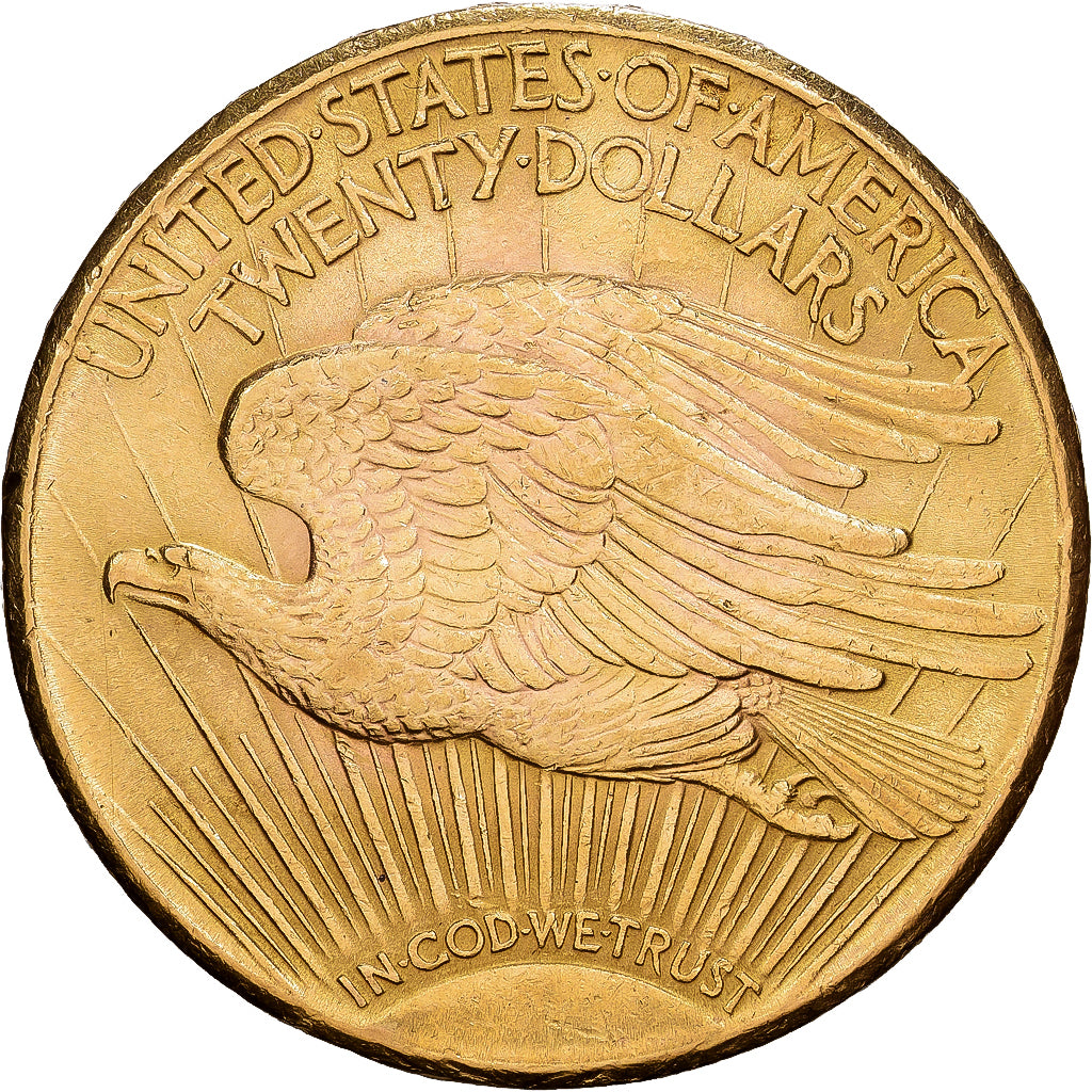 États-Unis, $20, Double Eagle, Saint-Gaudens, 1925, U.S. Mint, Or, TTB, KM:131