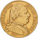 França, Louis XVIII, 20 Francs, Louis XVIII, 1815, Paris, Dourado, VF(30-35)
