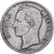 Venezuela, Gram 25, 5 Bolivares, 1936, Plata, BC+, KM:24.2