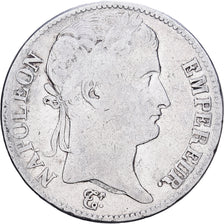 Frankrijk, 5 Francs, Napoléon I, 1812, Paris, Zilver, ZG+, KM:694.1