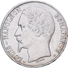France, 5 Francs, Napoléon III, 1852, Paris, Argent, TB+, KM:773.1