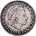 Paesi Bassi, Juliana, 2-1/2 Gulden, 1961, Argento, MB+, KM:185