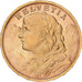 Svizzera, 20 Francs, 1935, Bern, Oro, SPL-, KM:35.1