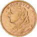Svizzera, 20 Francs, 1947, Bern, Oro, SPL-, KM:35.2