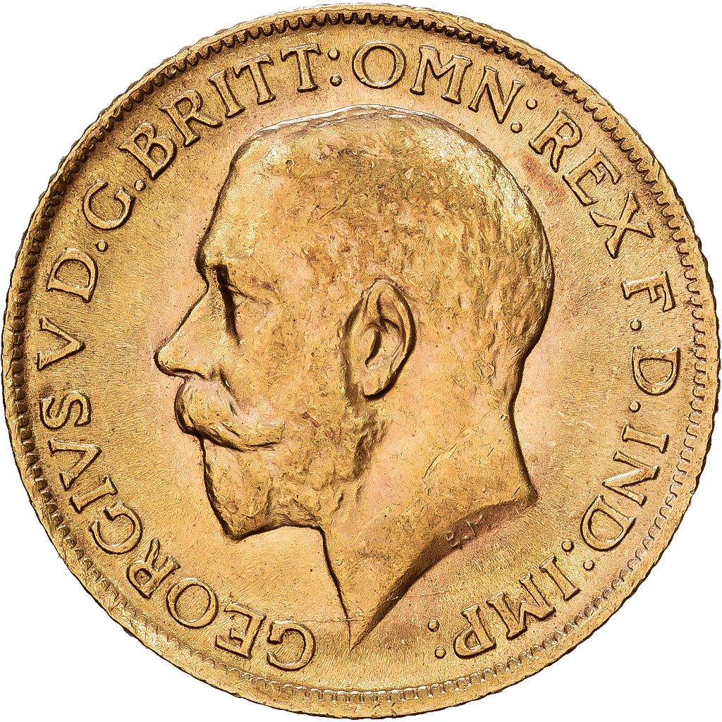 Gran Bretaña, George V, Sovereign, 1914, Oro, EBC, KM:820