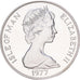 Isle of Man, Elizabeth II, Crown, 1977, Pobjoy Mint, Silver, AU(55-58), KM:42a