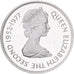Falkland Islands, Elizabeth II, 50 Pence, 1977, Silver, MS(60-62), KM:10a