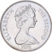 Sainte-Hélène, Élisabeth II, 25 Pence, Crown, 1978, Pobjoy Mint, Argent