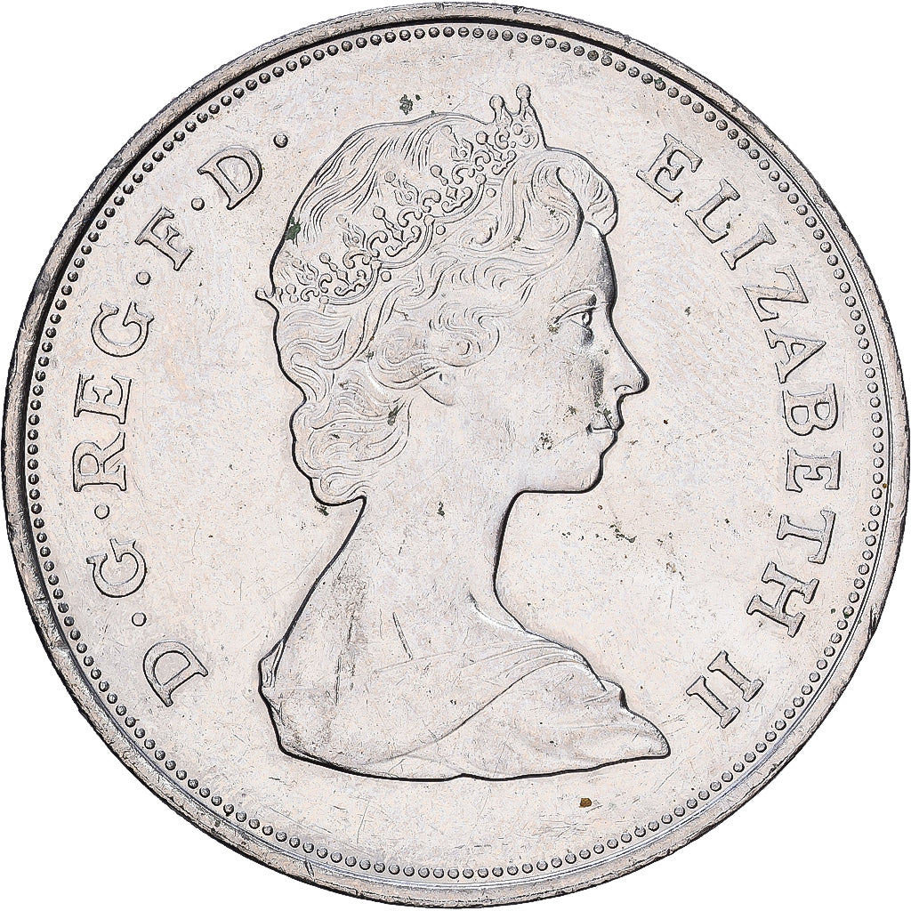 Wielka Brytania, Elizabeth II, 25 New Pence, 1980, Miedź-Nikiel, EF(40-45)