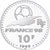 Francja, 10 Francs, 1998, Paris, Srebro, MS(60-62), KM:1162