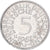 ALEMANIA - REPÚBLICA FEDERAL, 5 Mark, 1967, Stuttgart, Plata, MBC, KM:112.1