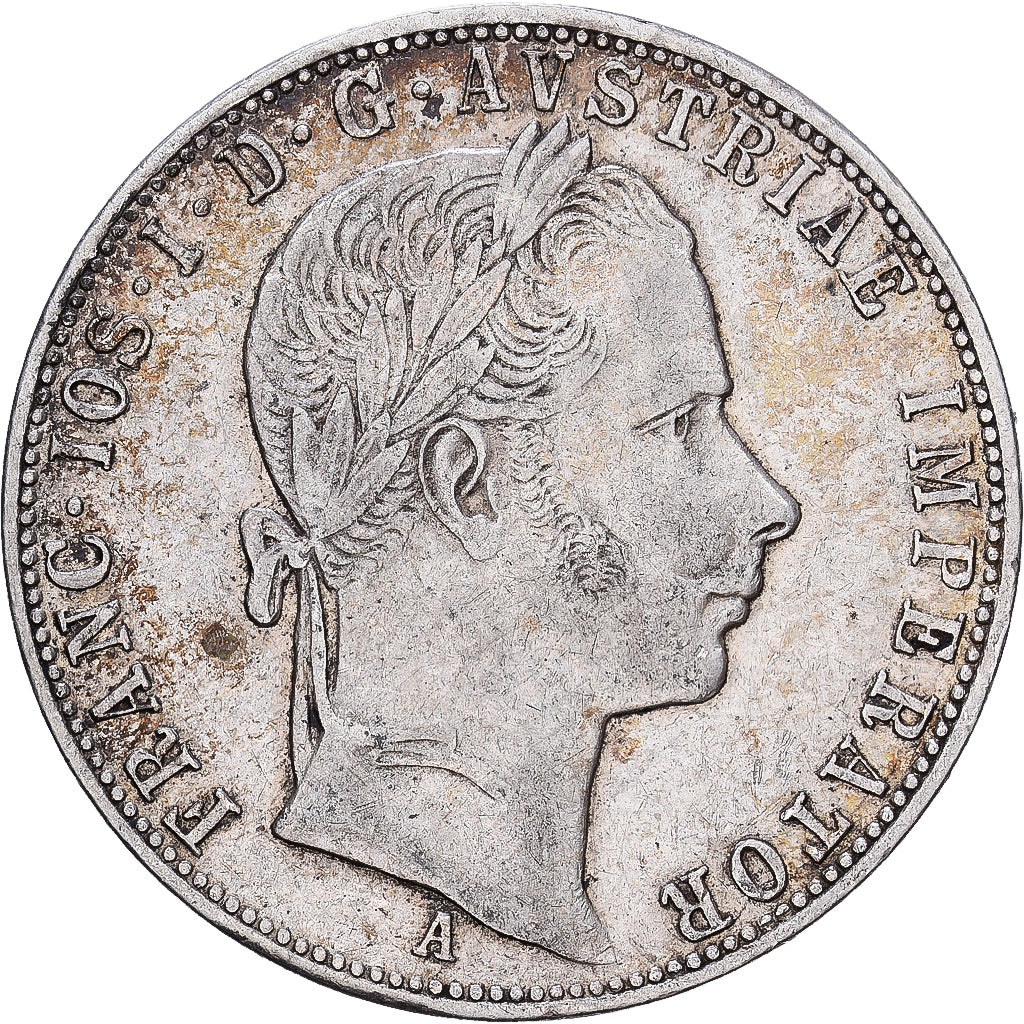 Autriche, François-Joseph Ier, Florin, 1858, Vienne, Argent, TB+, KM:2219