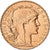 Francja, 20 Francs, Marianne, 1912, Paris, Złoto, AU(55-58), KM:857