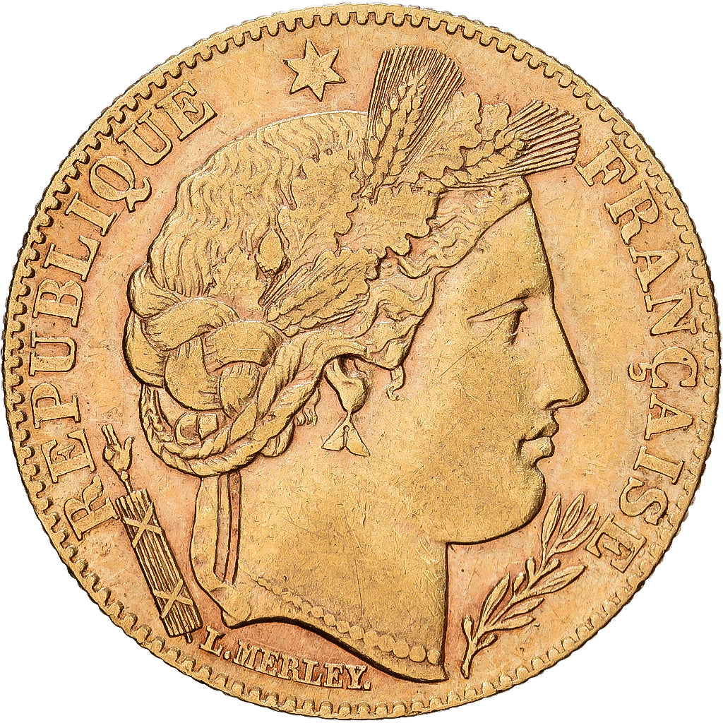 France, 10 Francs, Cérès, 1899, Paris, Or, TTB+, KM:830