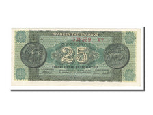 Banknote, Greece, 25,000,000 Drachmai, 1944, 1944-08-10, UNC(63)