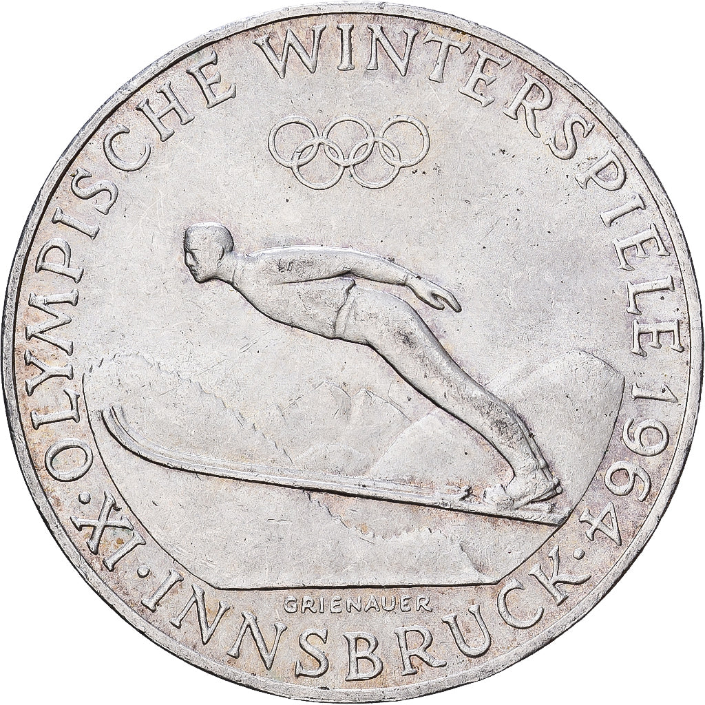 Autriche, 50 Schilling, 1964, Vienne, Argent, TTB+, KM:2896