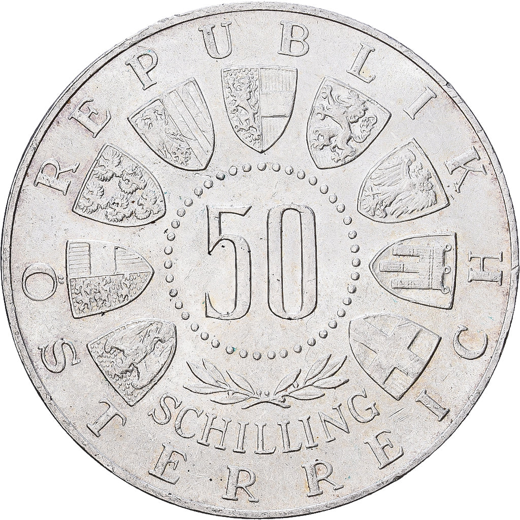 Autriche, 50 Schilling, 1964, Vienne, Argent, TTB+, KM:2896